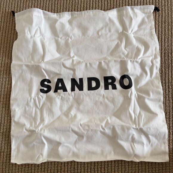 SANDRO Kasbah Wool Tote Bag - NWT - Picture 5 of 6